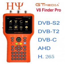 GTmedia V8 Finder Pro DVB-S2 DVB-T2 DVB-C AHD H.265 Satellite Meter Satellite Finder mieux que satlink ST-5150 ws-6933 vf-6800
