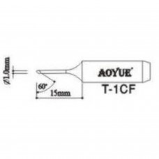 AOYUE T1CF Pointes de fer à souder de rechange T1CF Soldering iron tips Aoyue 2.48 euro - satkit
