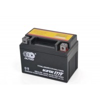 YTX4L-BS 12V 4Ah Gel Outdo Motorcycle Battery | Haute puissance, sans entretien, idéale pour les climats extrêmes, compatible avec Honda, Yamaha, Suzuki, Piaggio et autres | Démarrage fiable et durable