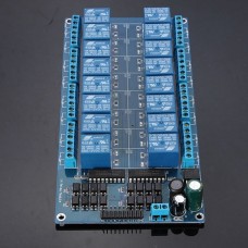 16-Channel Module Relais 12v Pour Arduino Dsp Avr Pic Arm[Compatible Arduino][Arduino