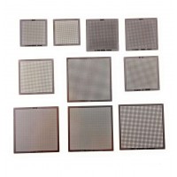 Lot de 10 pochoirs universels Bga Rework Reballing à chaleur directe de 0,3 à 0,76 Mm