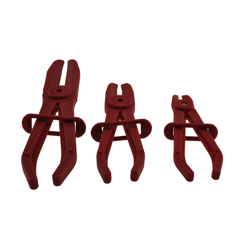 Alicates de plástico para mantenimiento de mangueras en automoción