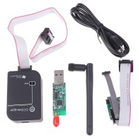 Programmeur De Simulation Cc Debugger Zigbee + Analyse Du Protocole Cc2531 + Antenne + Ligne De Programmation