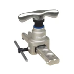 Cortatubos y abocardador excéntrico para tubos métricos y en pulgadas en maleta