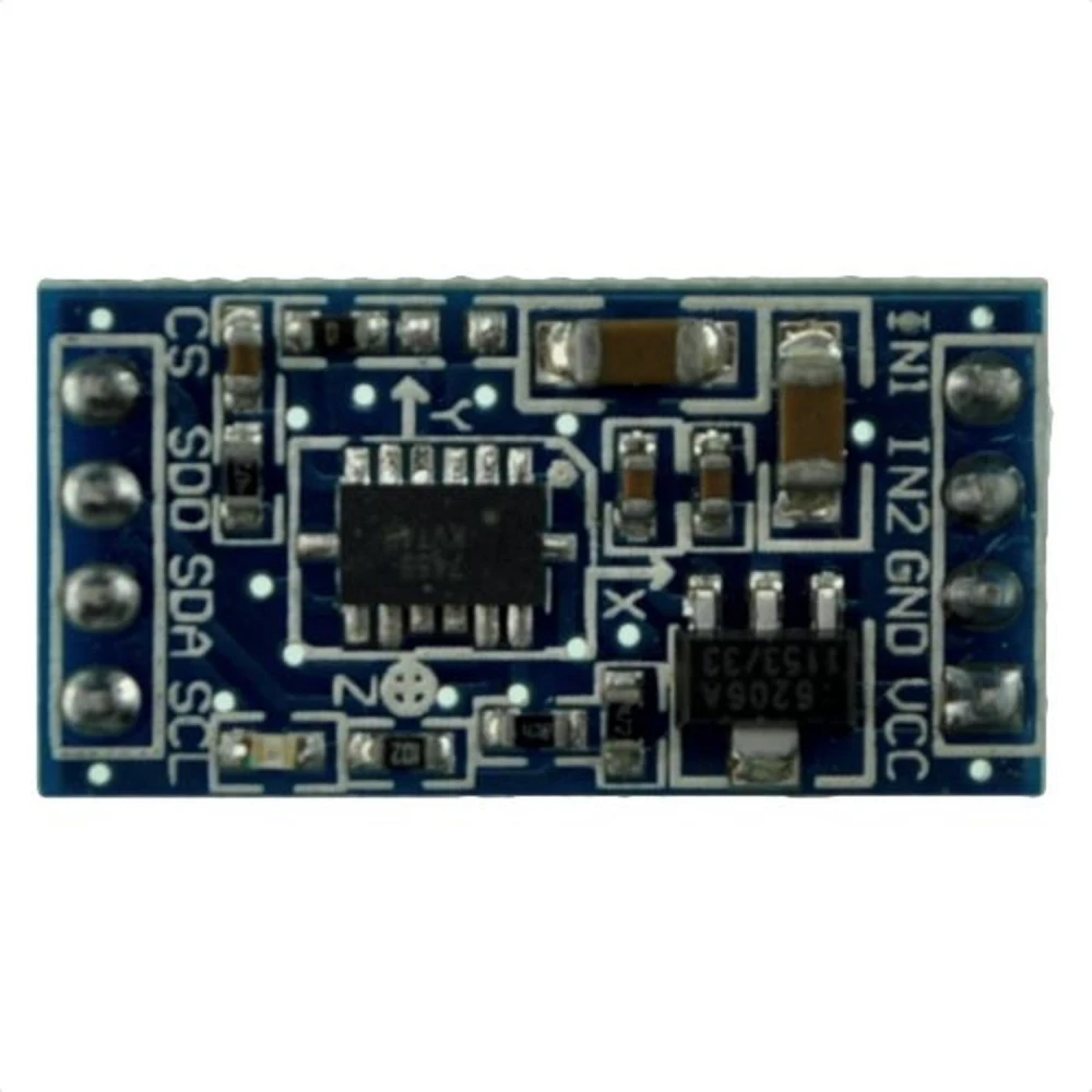 Accéléromètre 3 axes MMA7455 compatible Arduino pour projets électroniques