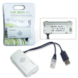 Adaptateur réseau sans fil Xbox 360 compatible pour Wi‑Fi stable