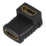 Adaptateur HDMI femelle à femelle angle 90° pour connexions compactes et sûres