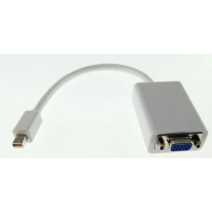 Adaptateur Mini DisplayPort vers VGA pour moniteurs et projecteurs VGA