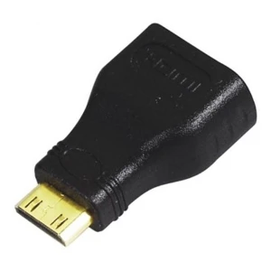 Adaptateur Mini HDMI mâle vers HDMI femelle pour vidéo et audio