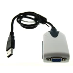 Adaptateur VGA USB pour écran supplémentaire compatible Windows et Linux