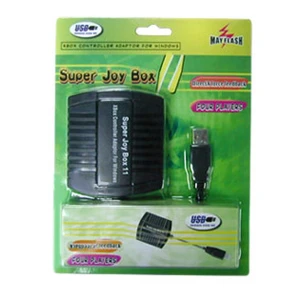 Adaptateur Xbox vers PC Super Joybox 11 compatible Windows 98 à 8