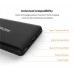 Chargeur portable Power Bank pour commutateur Nintendo 10000mAh Compact Batterie rechargeable (Noir)