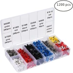 Pince à sertir avec cosses 0.25-10 mm² - Kit 1200 pièces