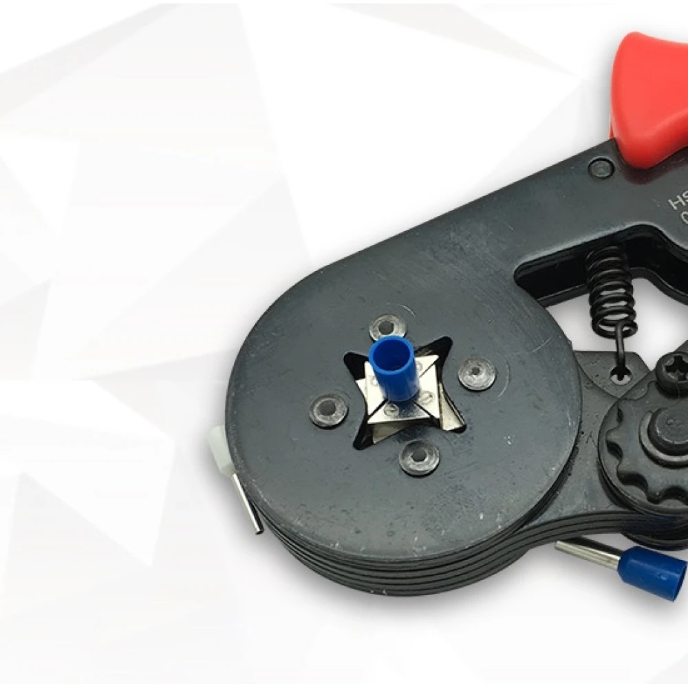 Pince à sertir avec cosses 0.25-10 mm² - Kit 1200 pièces