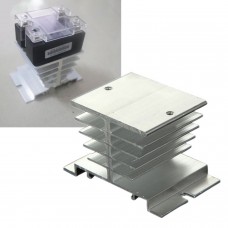 Aluminum Alloy Small Heat Sink Dissipation Cooling Fin For Solid State Relay Ssr