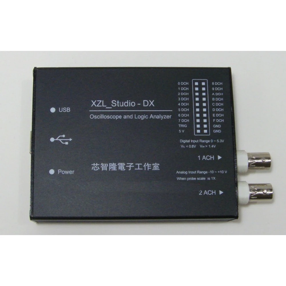 Analyseur logique et oscilloscope USB XZL Studio DX pour Windows