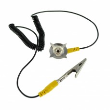 Anti-Static Esd Grounding Ground Cord Cable With Crocodile Clip