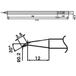 Aoyue LF-02J panne de fer à souder avec résistance incluse pour stations de soudage
