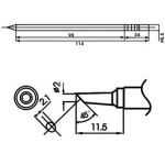 Aoyue LF-2BC panne de fer à souder avec résistance intégrée pour soudure professionnelle