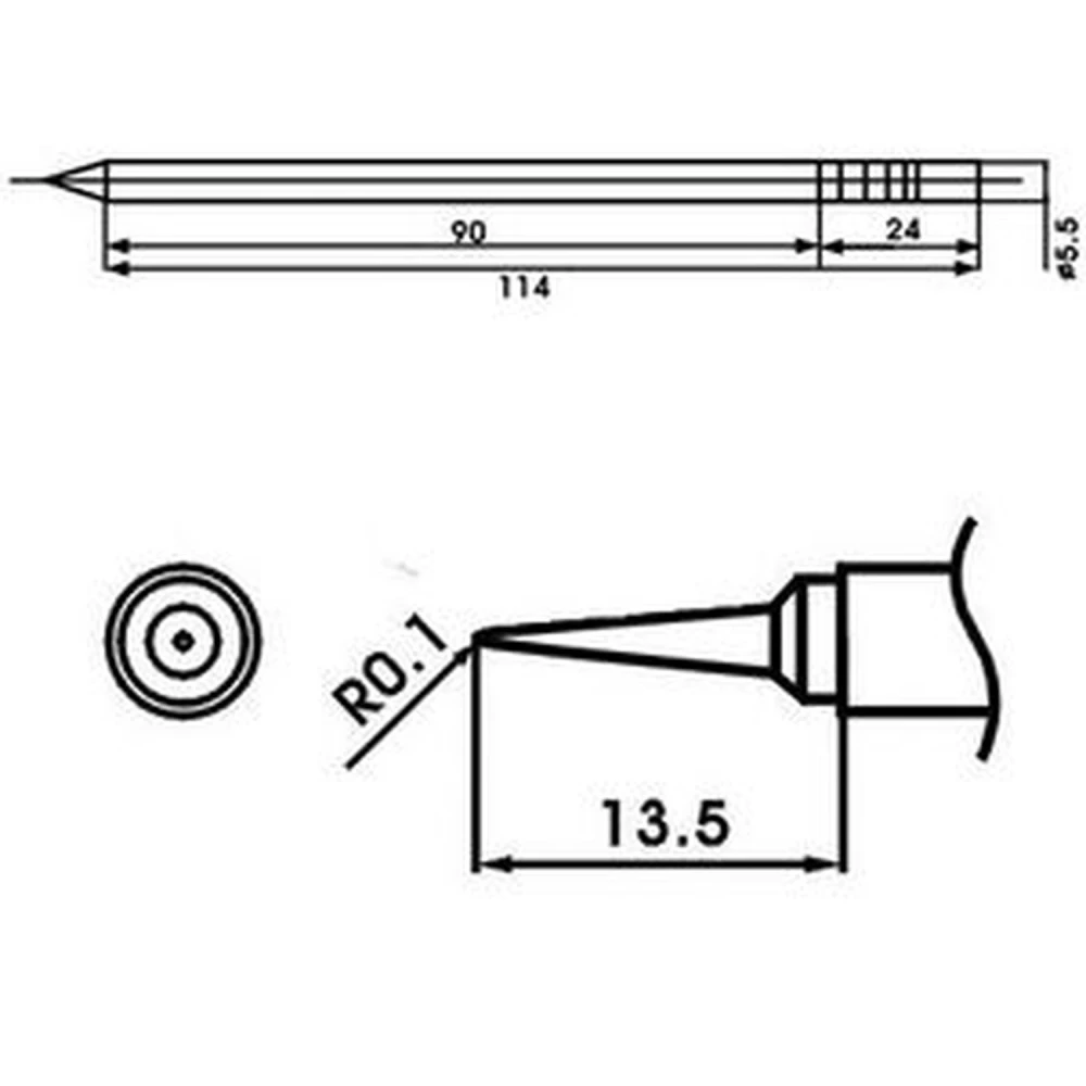 Aoyue LF-LI panne de fer à souder avec résistance - pièce d'origine