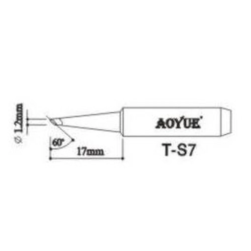 Pointe de fer à souder Aoyue Ts7 compatible et durable pour votre station