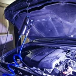 AUTOOL C100 nettoyeur d'injecteurs essence avec adaptateurs pour voiture