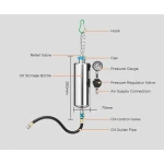 AUTOOL C100 nettoyeur d'injecteurs essence avec adaptateurs pour voiture