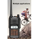 Baofeng UV9R Plus talkie-walkie longue portée avec 160 canaux VHF/UHF