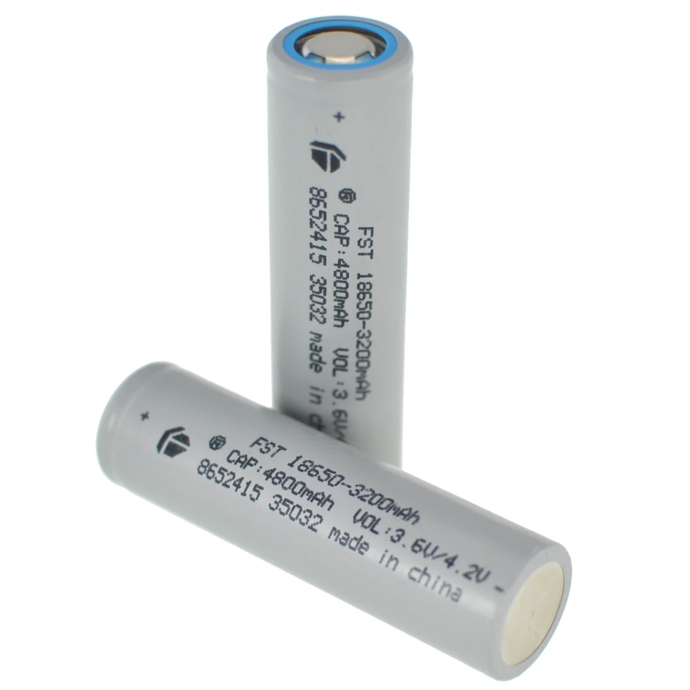 Batterie 18650 3200mAh rechargeable Li-ion 3,7V de haute qualité