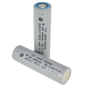 Batterie 18650 3200mAh rechargeable Li-ion 3,7V de haute qualité