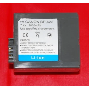 Batterie compatible Canon BP-422 pour caméras Canon - Qualité garantie