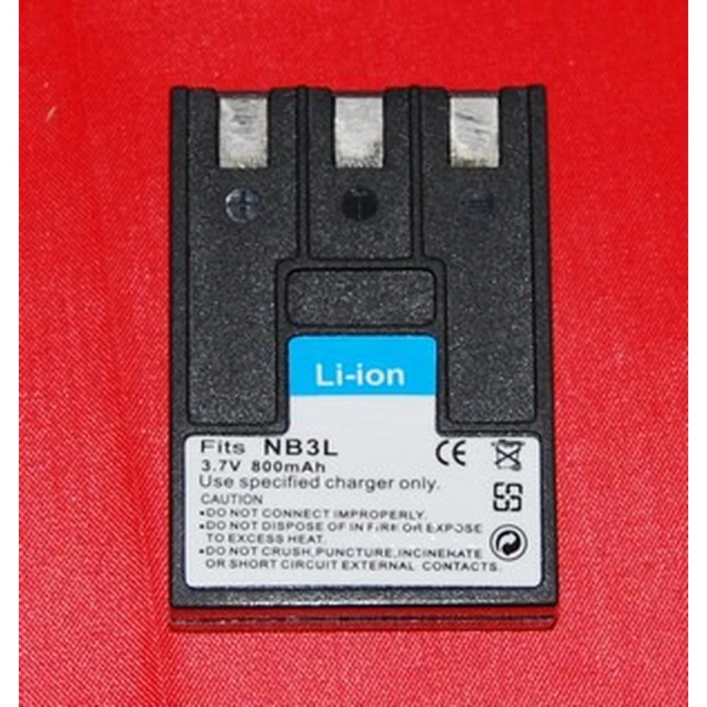 Batterie compatible Canon NB-3L pour appareils photo Canon