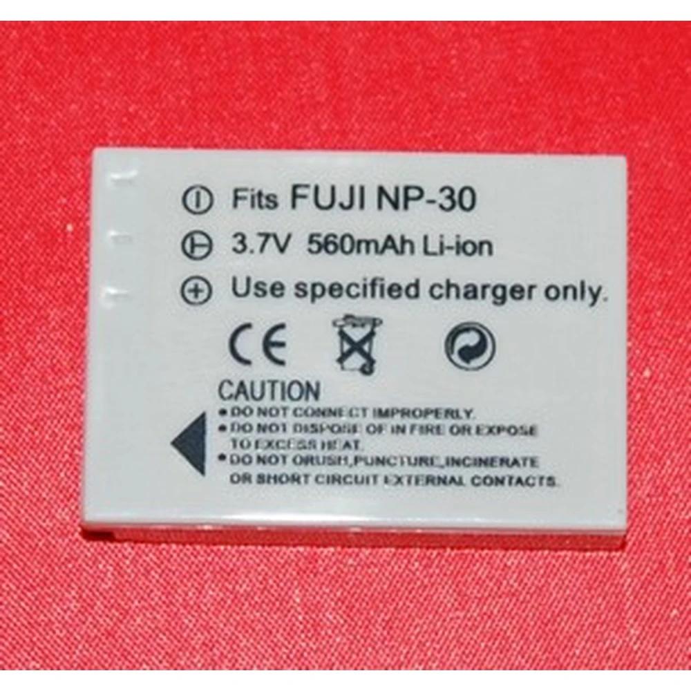 Batterie compatible Fuji NP-30 pour appareils photo numériques et caméscopes