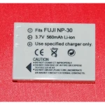 Batterie compatible Fuji NP-30 pour appareils photo numériques et caméscopes