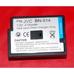Batterie compatible JVC BN-V514 7.2V 2100mAh pour caméras numériques JVC