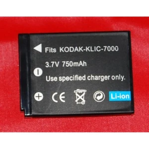 Batterie compatible Kodak KLIC-7000 pour appareils photo numériques et caméscopes
