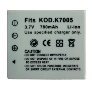 Batterie compatible Kodak KLIC-7005/Np40fu pour appareils photo numériques
