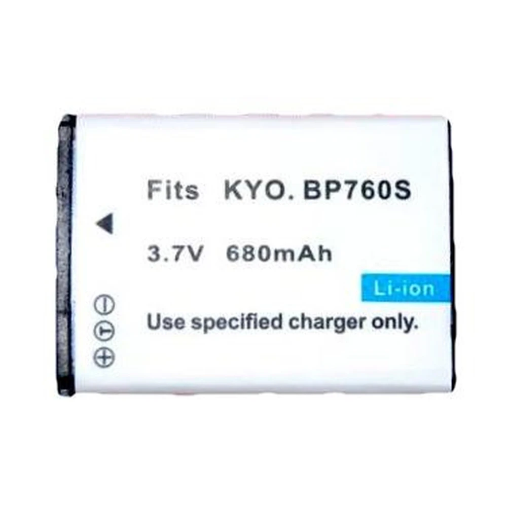 Batterie compatible Kyocera BP-760S pour appareils photo et caméscopes