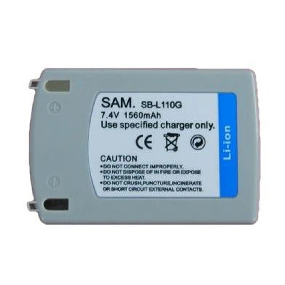 Batterie compatible Samsung SB-L110G pour caméscopes Samsung