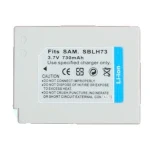 Batterie compatible Samsung SB-LH73 pour appareils photo numériques Samsung