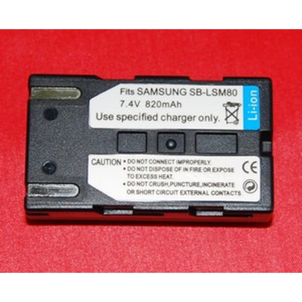 Batterie compatible Samsung SB-LSM80 pour appareils photo numériques Samsung