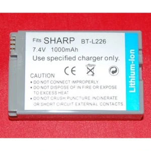 Batterie compatible Sharp BT-L226 pour appareils photo et caméscopes