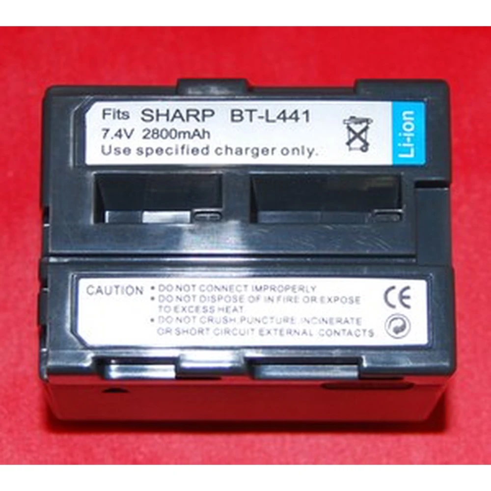 Batterie compatible Sharp BT-L441 pour caméscopes Sharp