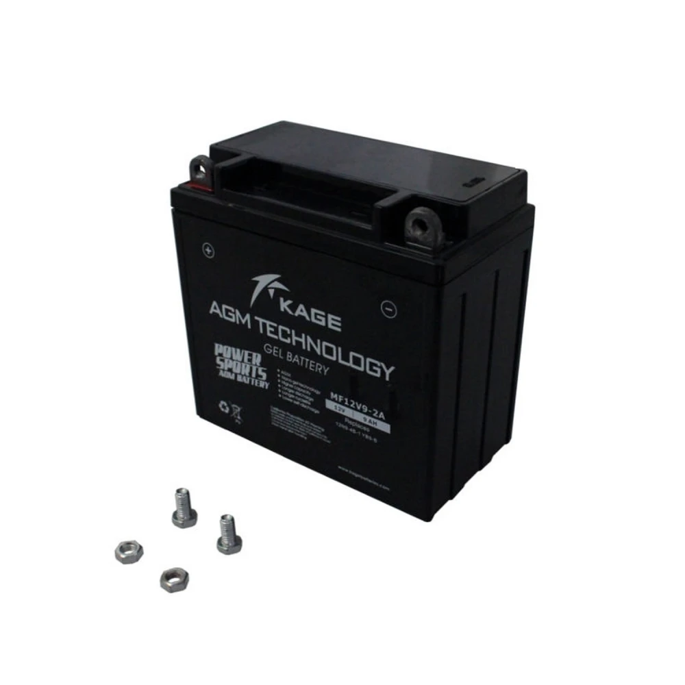 Batterie gel moto YB9-B KAGE AGM 12V 9Ah - Haute performance et compatibilité