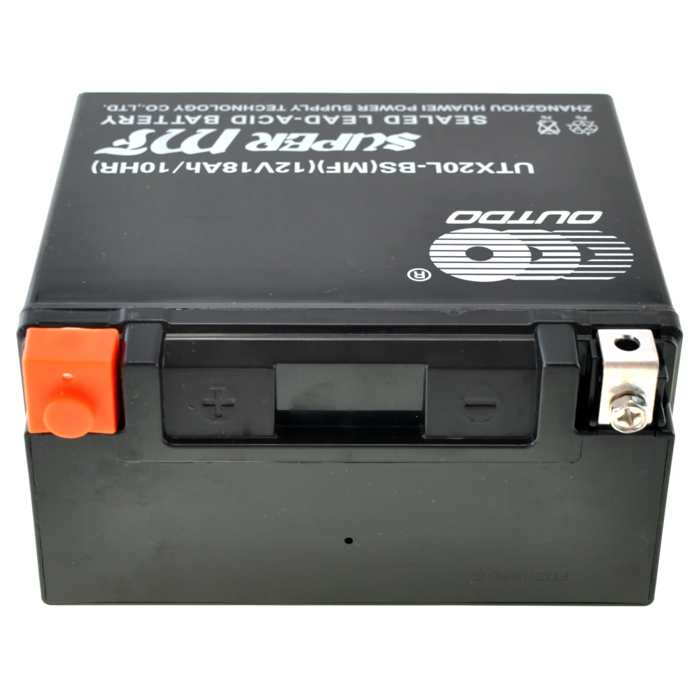 Batterie gel YTX20L-BS moto 12V 20Ah haute performance