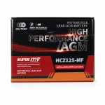 Batterie Moto AGM 12V 11.2Ah OUTDO HCZ12S-MF - Compatible Yuasa YTZ12S(-BS) / GTZ12S / ETZ12S
