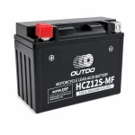 Batterie Moto AGM 12V 11.2Ah OUTDO HCZ12S-MF - Compatible Yuasa YTZ12S(-BS) / GTZ12S / ETZ12S