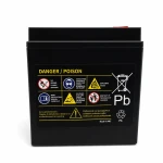 Batterie Moto AGM 12V 14Ah OUTDO UTX16-BS(MF) - Compatible Yuasa YTX16-BS / GTX16-BS / ETX16-BS / 16-B