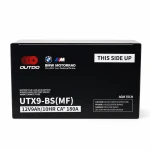 Batterie Moto AGM 12V 9Ah OUTDO UTX9-BS(MF) - Compatible Yuasa YTX9-BS / GTX9-BS / ETX9-BS