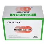Batterie moto UTX9A YTX9-BS gel haute performance et longue durée